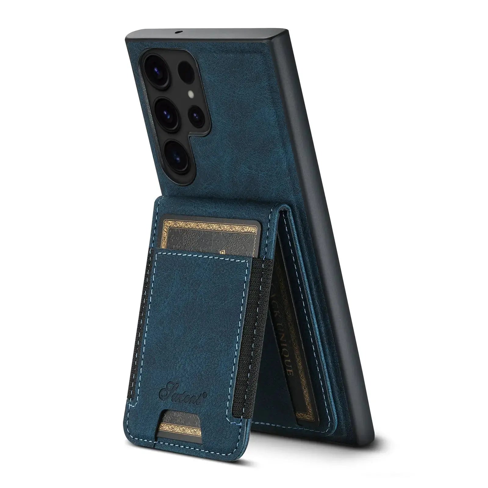 LuxeLeather CardCrafter Series For Samsung Galaxy - Pinnacle Luxuries
