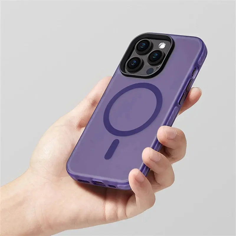 Magsafe Case For iPhone 14 15 14Pro Max Wireless Charging Matte Magnetic Shockproof Case For iPhone 13 Pro Max Protective cover Pinnacle Luxuries