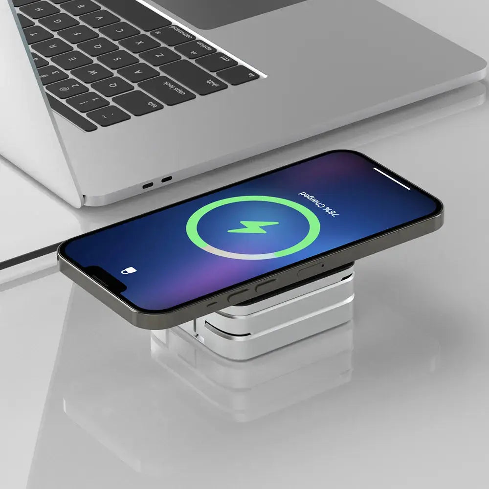 PinnacleCharge Foldable Trio Wireless Charging Station Pinnacle Luxuries