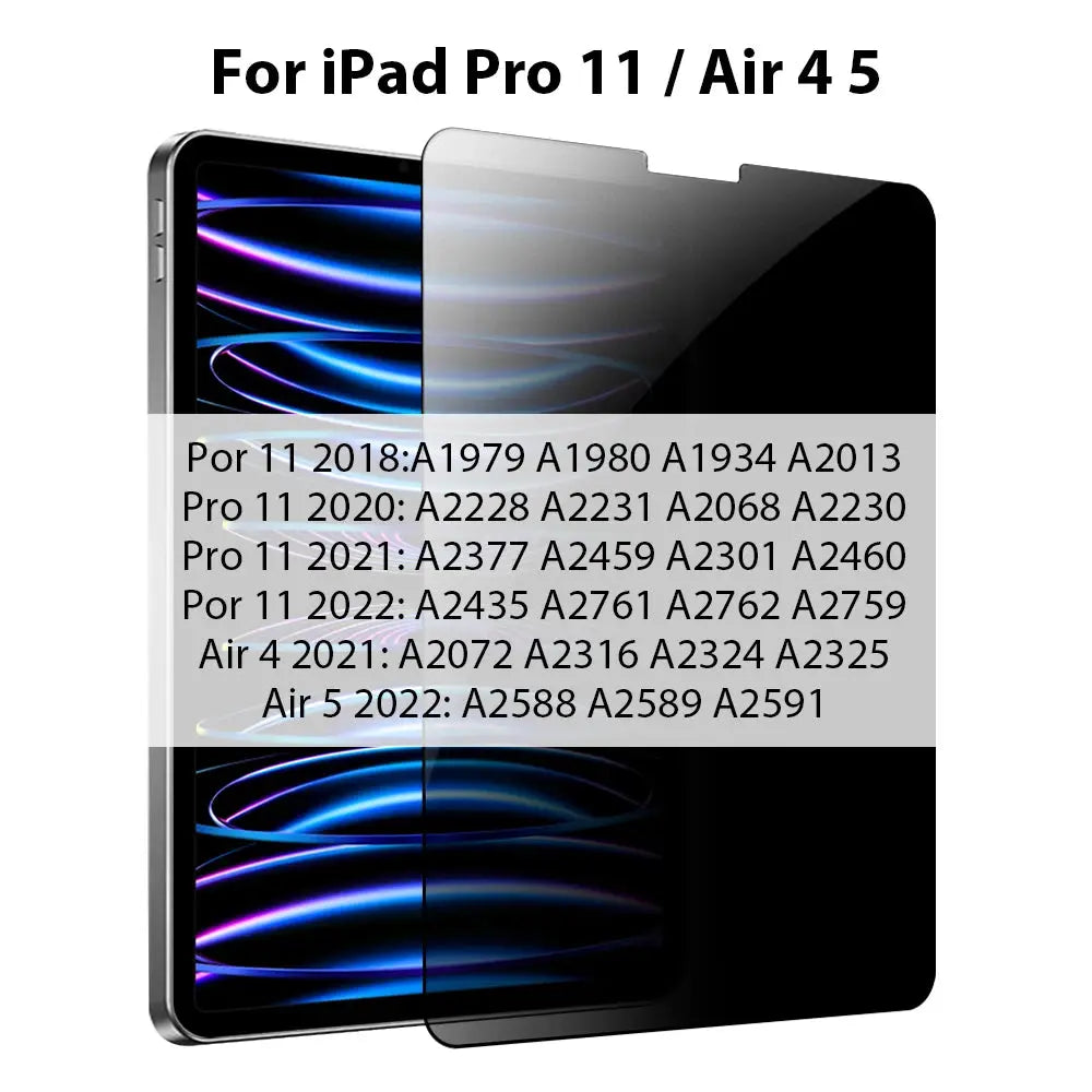 iGuard Shield - Privacy Tempered Glass Screen Protector for iPad