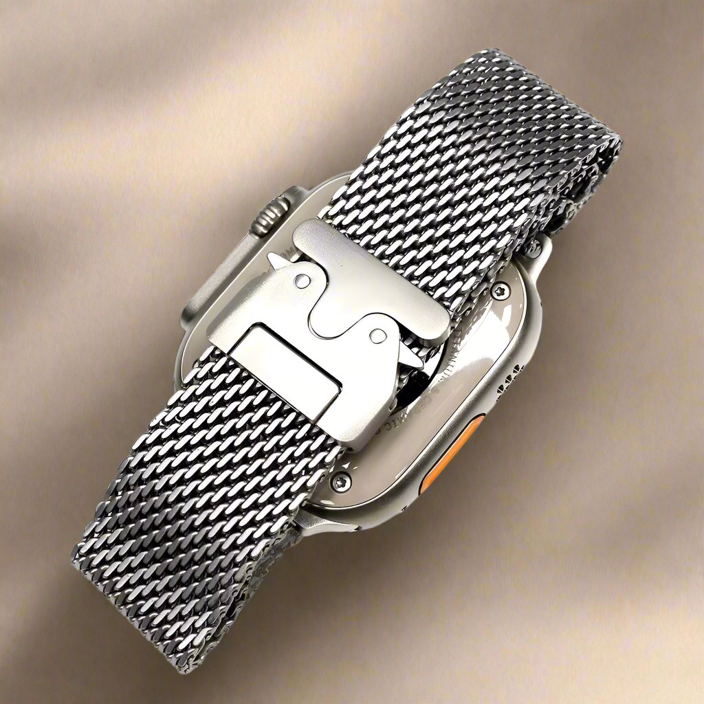 TitanMesh™ Pro - Exclusive Titanium Milanese Loop Band for Apple Watch Series 8 9 10 Ultra