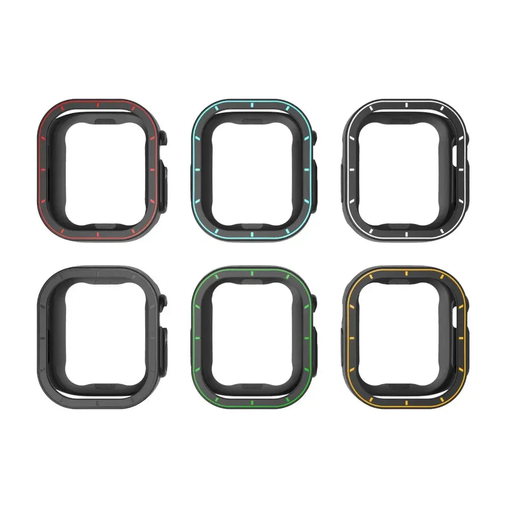 Soft Silicone Case for Apple Watch 8 Ultra 2 49MM TPU Protector Cover Bezel for iWatch series 9 8 Bumper Watch Band Accessories Pinnacle Luxuries