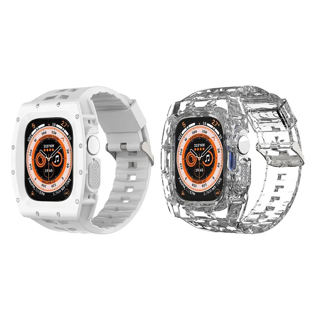 AeroShield: Custom Edition Band and Bumper Case for Apple Watch Ultra 49mm Pinnacle Luxuries