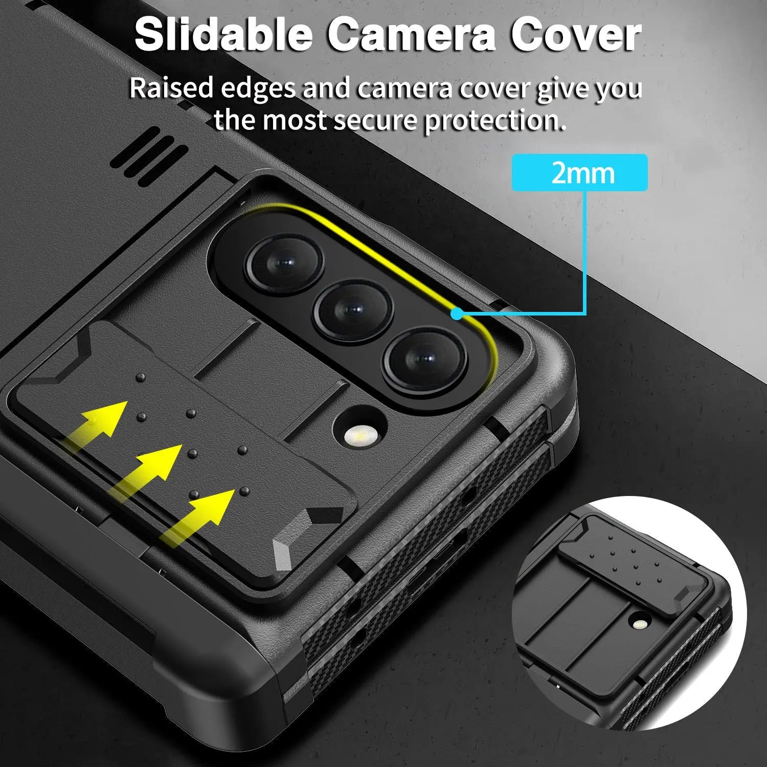 Pinnacle Luxuries Military Grade 360° Protection Case for Samsung Galaxy Z Fold 5 Pinnacle Luxuries