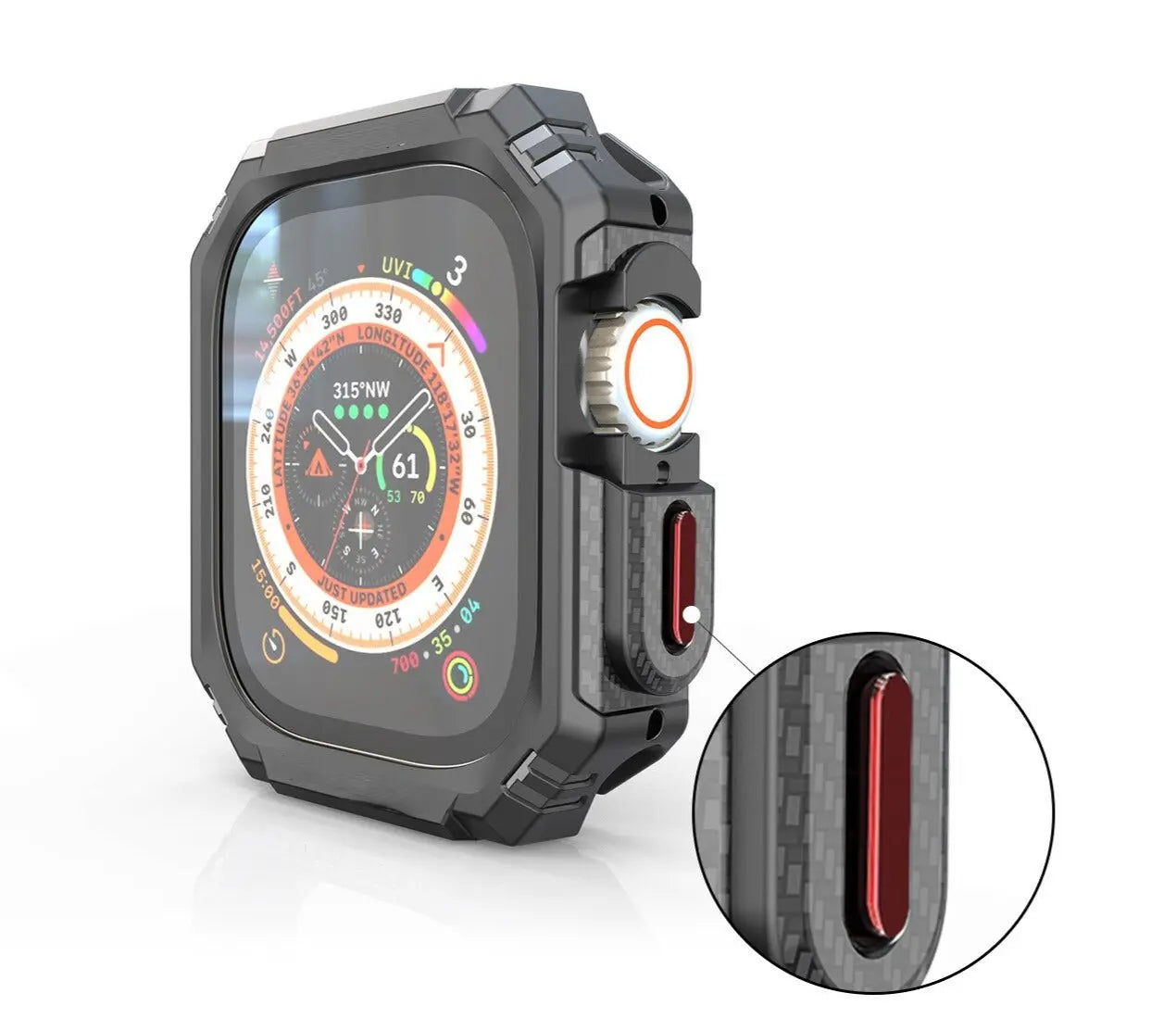 Transparent Case for Apple Watch Series Ultra 8 7 6 5 4 SE PC Hard Protector Bumper for Iwatch 49mm 45 44 40mm 41mm Accessories Pinnacle Luxuries