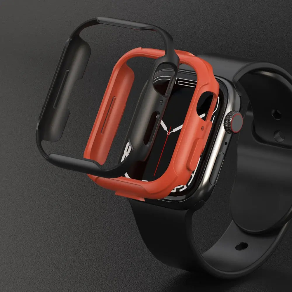 Rubber Mod Kit for Apple Watch Series 8 7 6 5 4 3 SE 40mm 41mm 44mm 45mm Screen Protector Silicone Strap for IWatch Accessories Pinnacle Luxuries