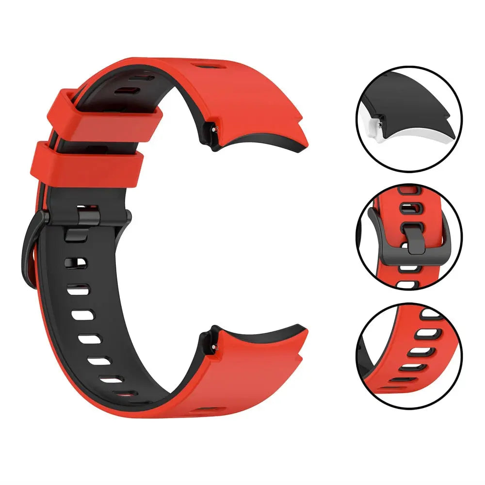 Strap For Samsung Galaxy Watch 6 5 4 44mm 40mm/6 4 classic 43mm 47mm 46mm 42mm wristband Silicone Band Galaxy Watch 5 pro 45mm Pinnacle Luxuries
