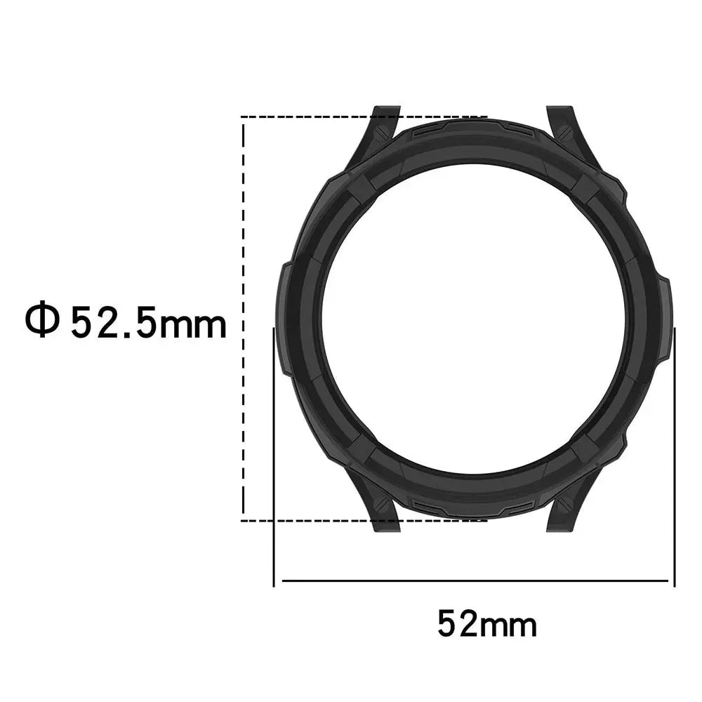 360Guard Touchscreen Bumper Case For Samsung Galaxy Watch 6 Classic 43mm 47mm Pinnacle Luxuries