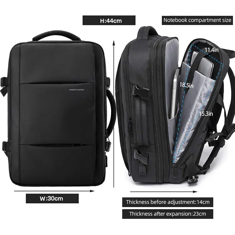 Pinnacle HK TechGear Collection Travel Laptop Backpack Bag Pinnacle Luxuries