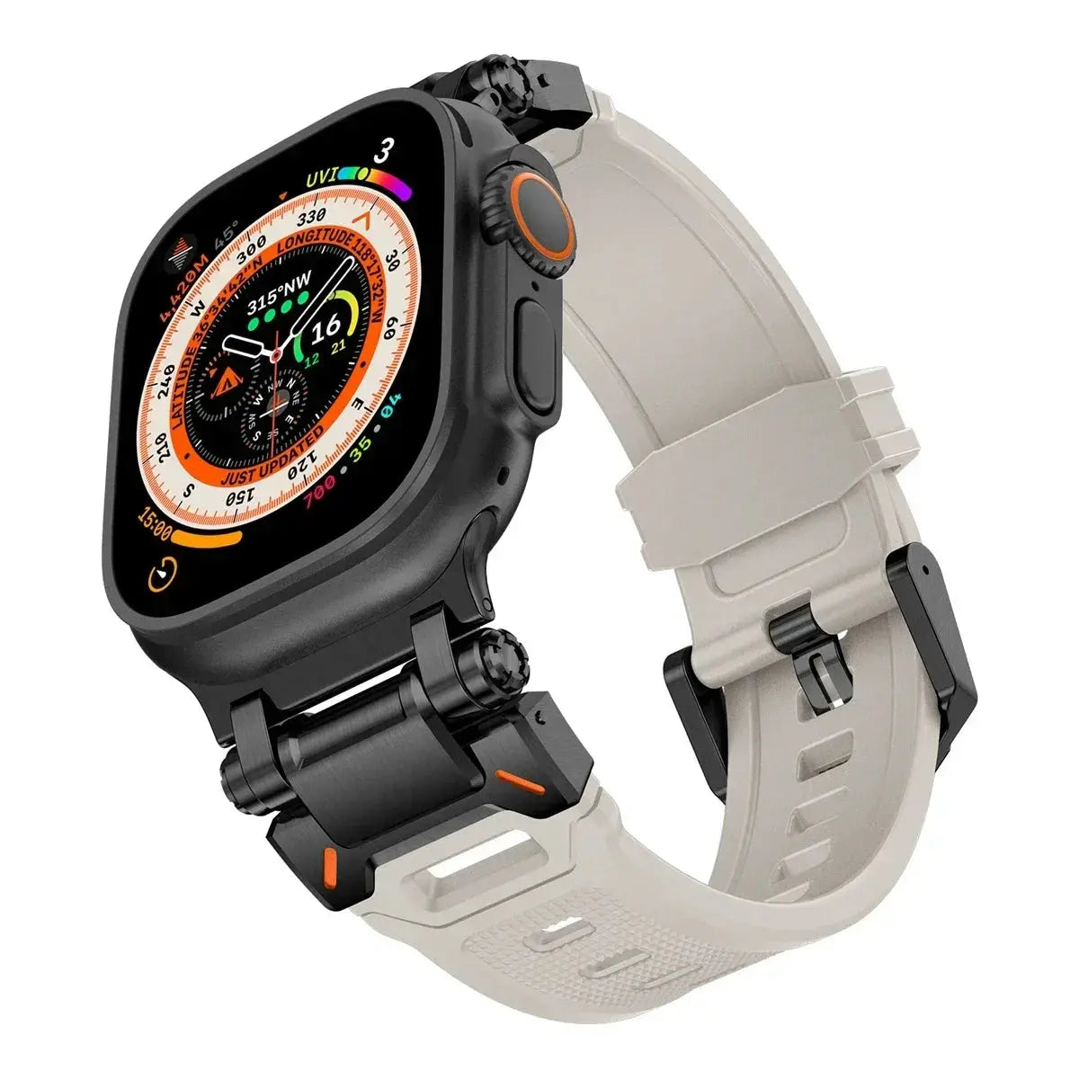EleganceFlex Premium Silicone Band for Apple Watch - Pinnacle Luxuries