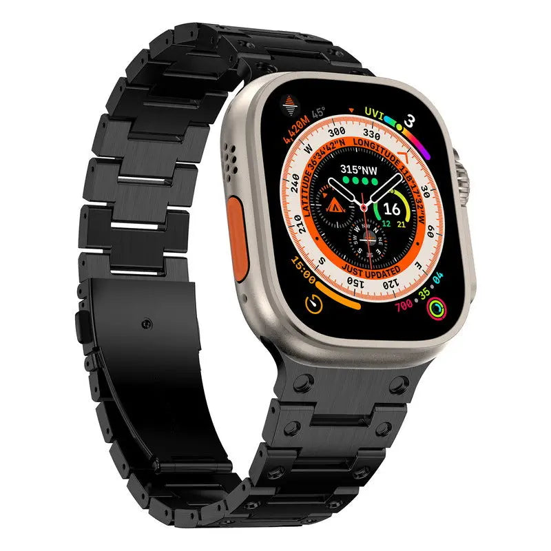 Titanium Elegance Custom Watch Band for Apple Watch Pinnacle Luxuries