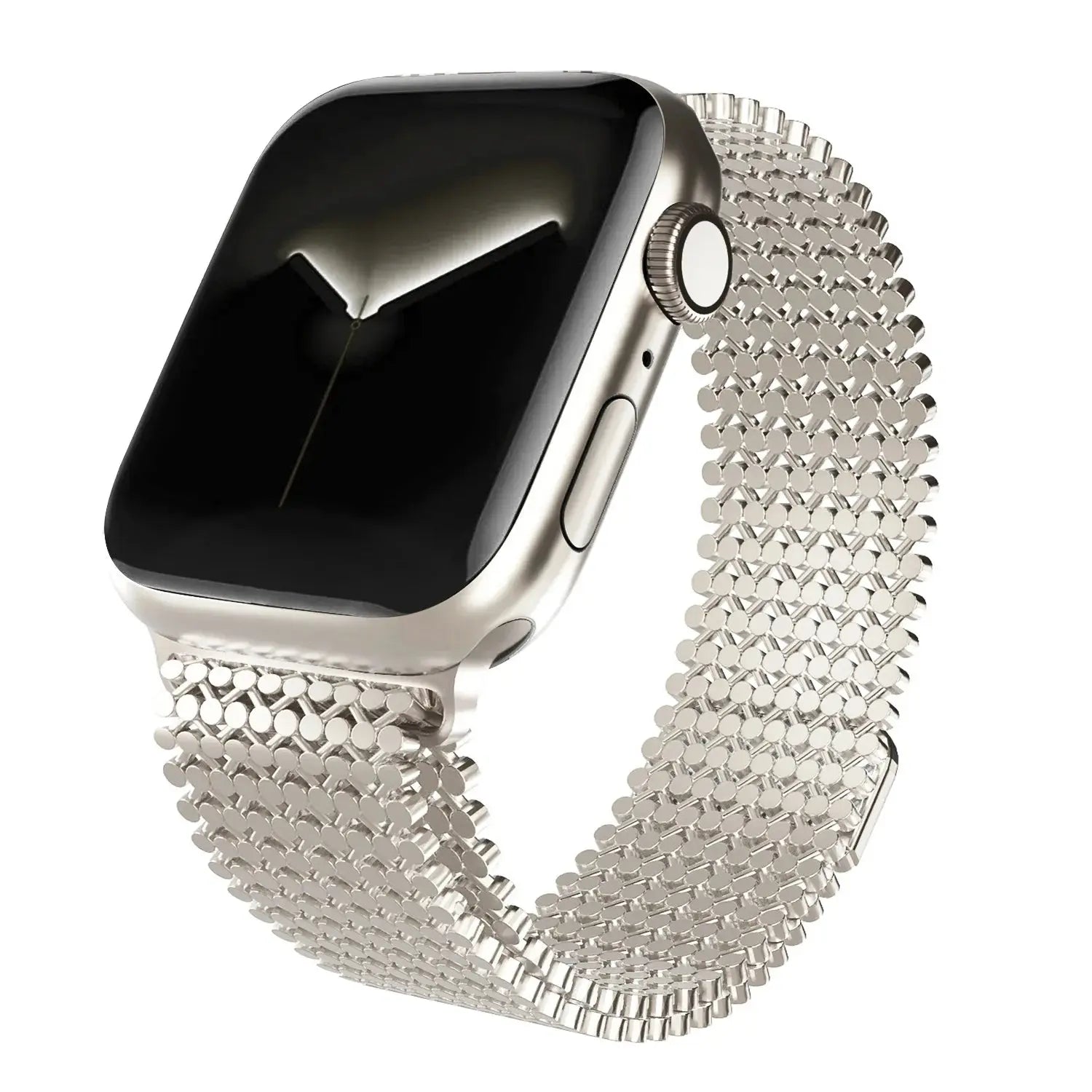 SteelFlex Magnetic Link Band for Apple Watch - Pinnacle Luxuries