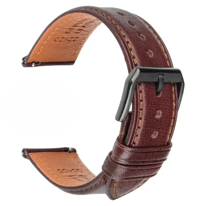 Elegance Leather Watch Band Collection For Samsung Galaxy Watch 6 & Watch 6 Classic Pinnacle Luxuries