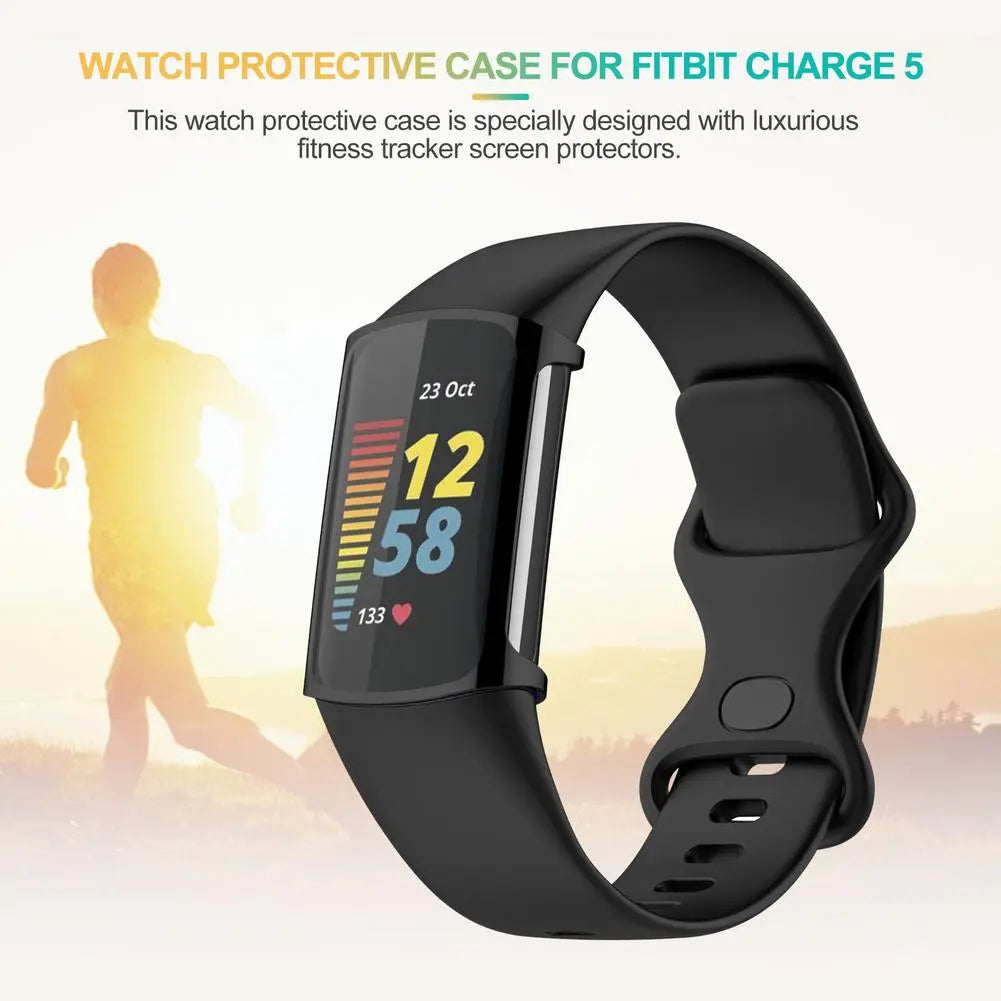 Pinnacle Peak Screen Protector Case For Fitbit Charge 5 - Pinnacle Luxuries