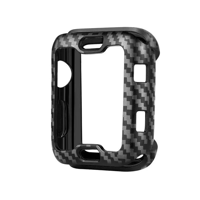 Carbon Fiber Case Stainless Steel Band For Apple Watch - Pinnacle Luxuries