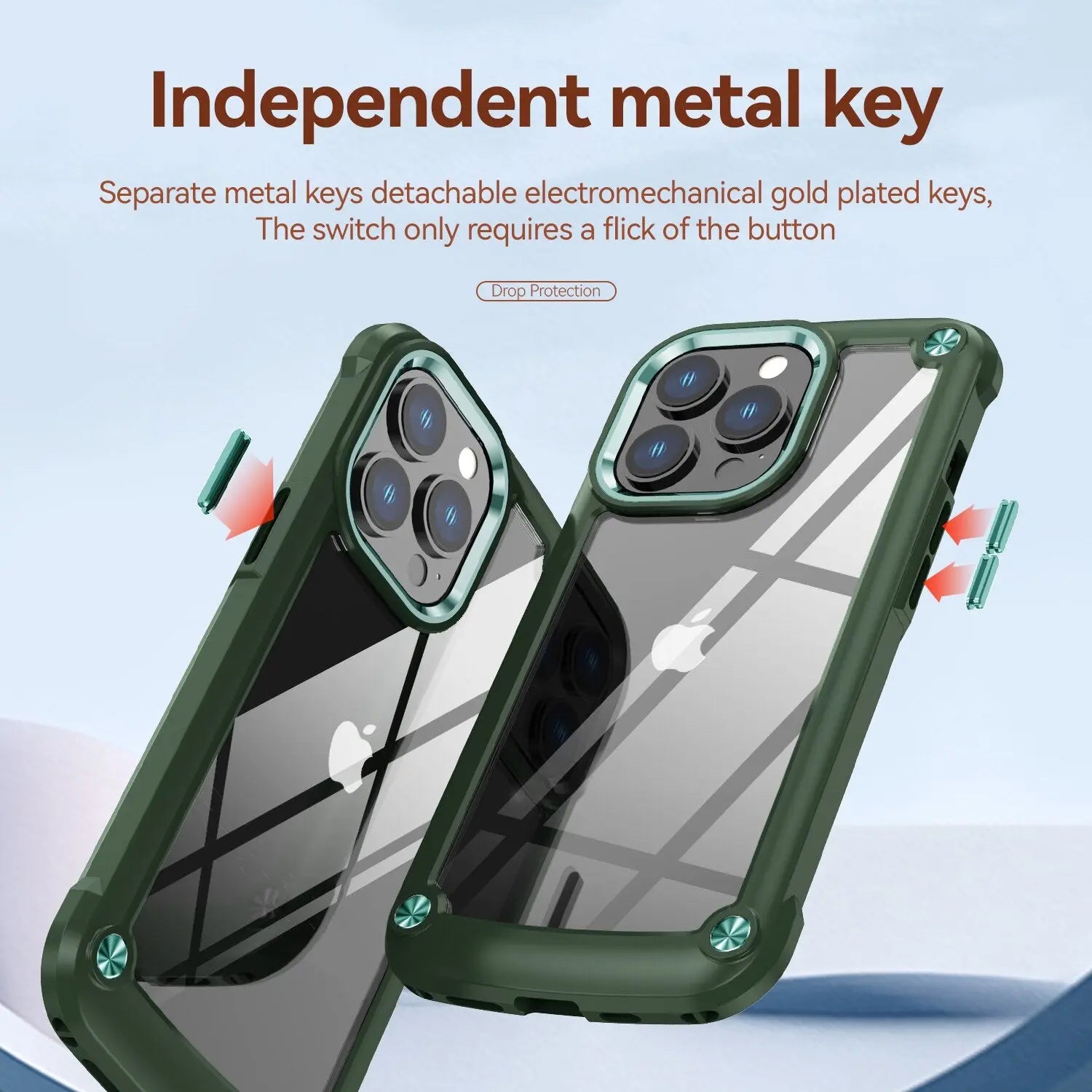 Pinnacle 5-in-1 Case Protection For iPhone 13 12 11 Pro Max XR - Pinnacle Luxuries