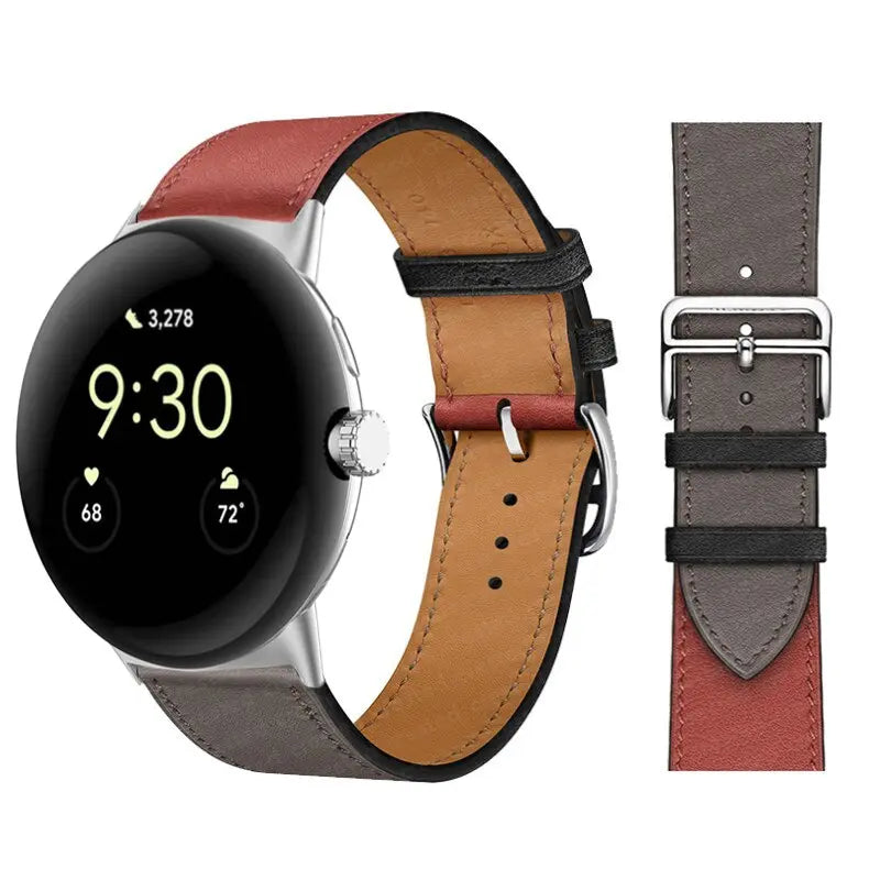 Pinnacle Premium Leather Band For Pixel Watch - Pinnacle Luxuries