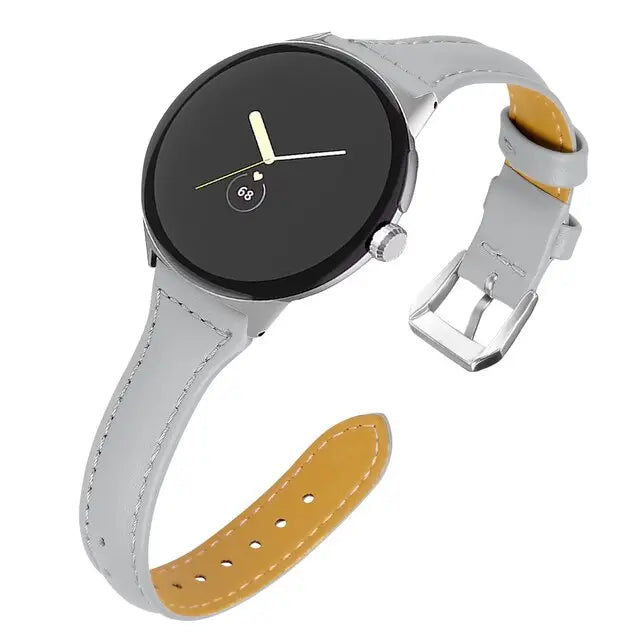 Pinnacle Slim Modern Leather Loop Band For Pixel Watch - Pinnacle Luxuries