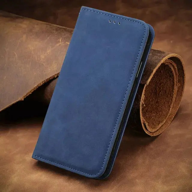 Luxurious Leather Wallet Case For Google Pixel 6 6 Pro 6A - Pinnacle Luxuries