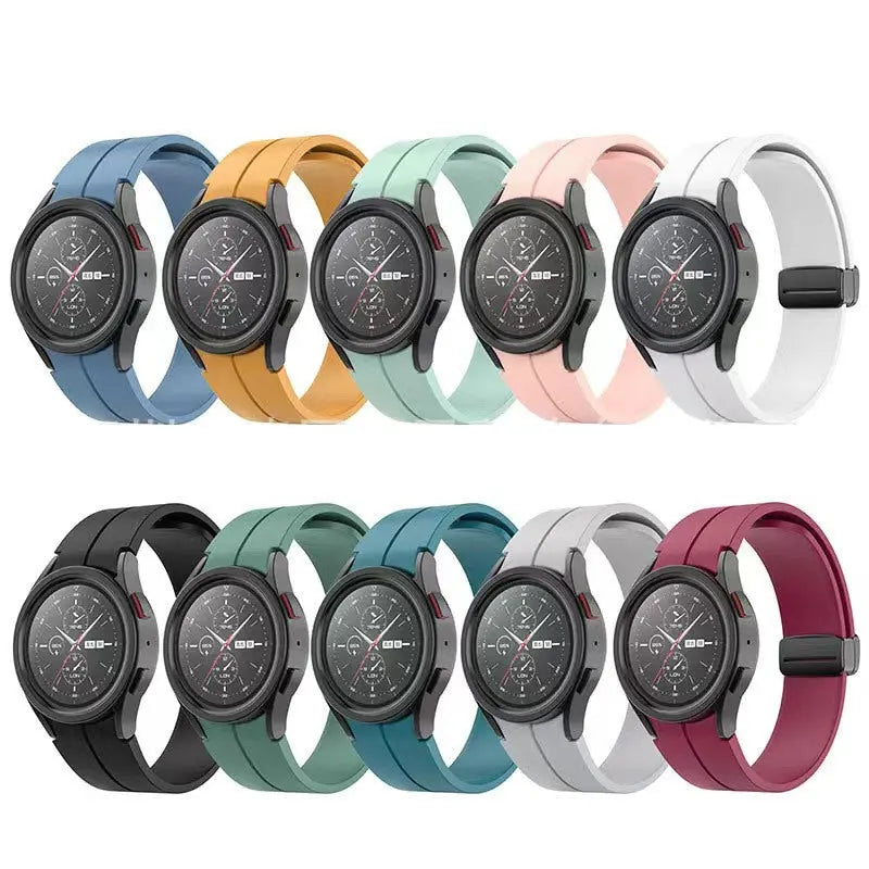 Pinnacle Color Rush Custom Silicone Band For Samsung Galaxy Watch 5 - Pinnacle Luxuries