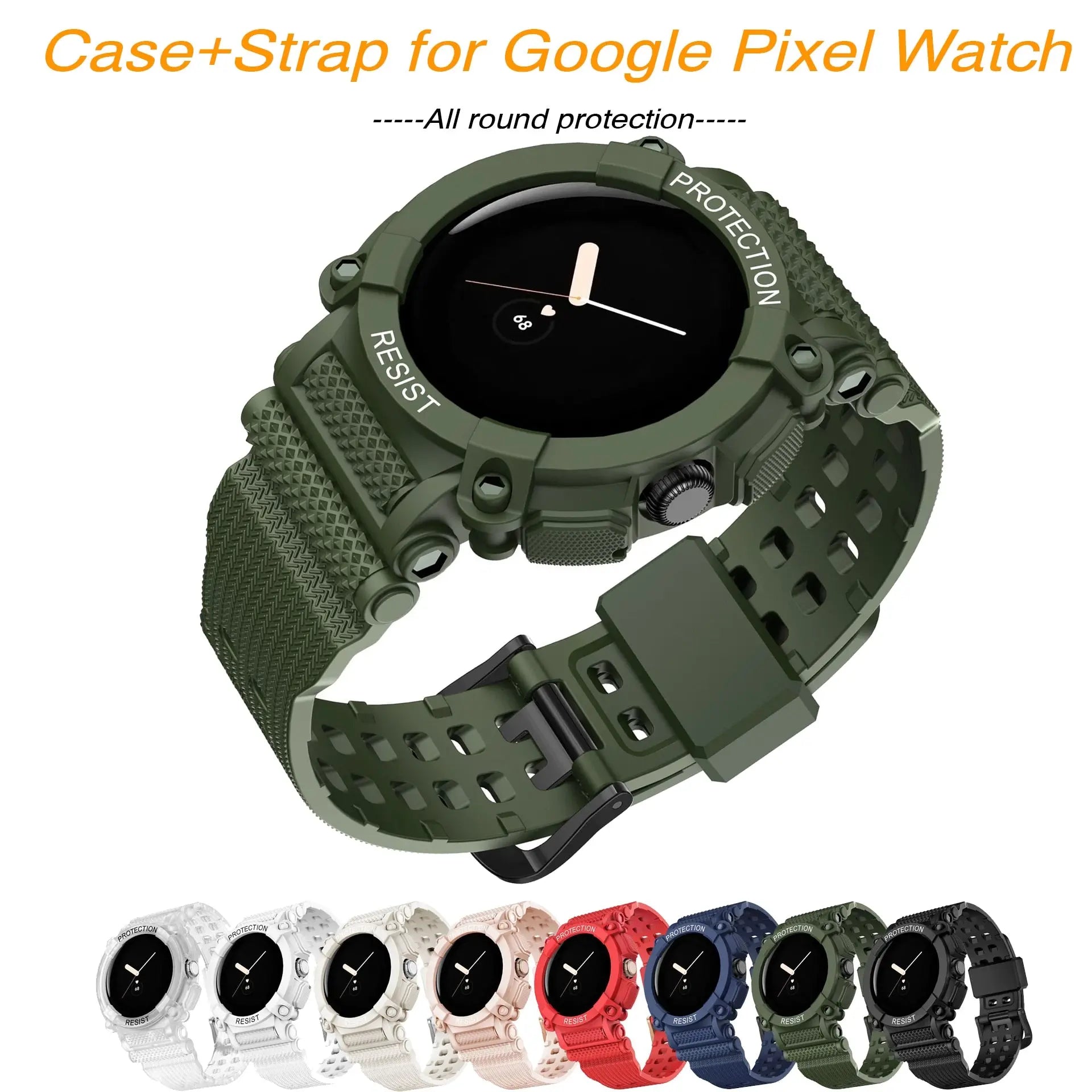 Pinnacle Band And Case Protection For Google Pixel Watch - Pinnacle Luxuries