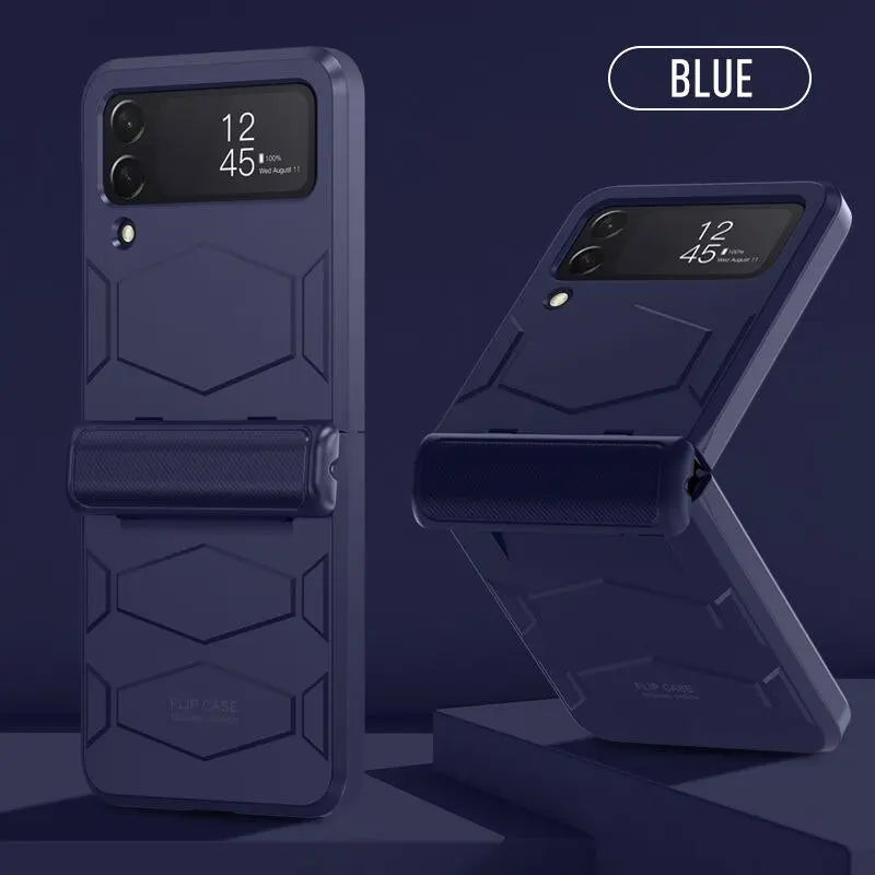 Pinnacle Cobra Metal Hinge Case For Samsung Galaxy Z Flip 4 - Pinnacle Luxuries