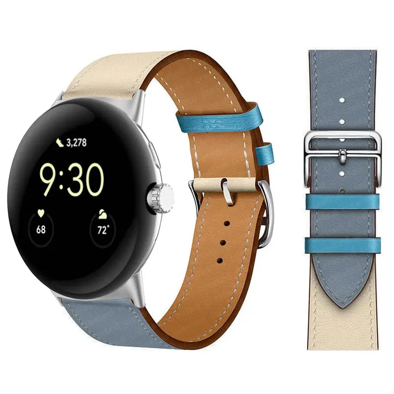 Pinnacle Premium Leather Band For Pixel Watch - Pinnacle Luxuries