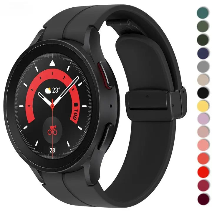 Pinnacle Color Rush Custom Silicone Band For Samsung Galaxy Watch 5 - Pinnacle Luxuries