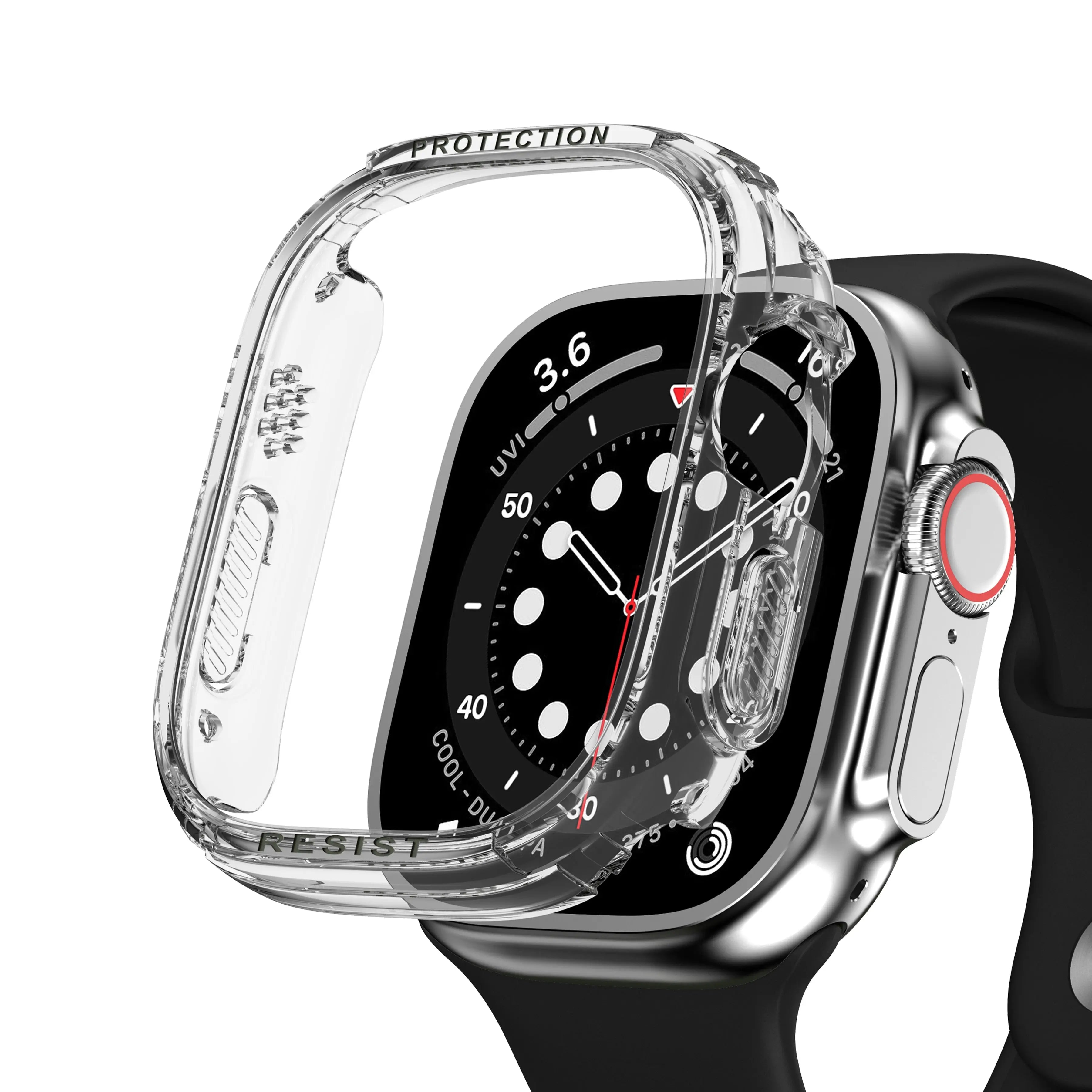 Pinnacle Transparent Case For Apple Watch Series 8 | Ultra 49mm - Pinnacle Luxuries