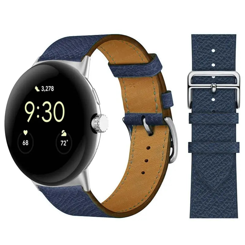 Pinnacle Premium Leather Band For Pixel Watch - Pinnacle Luxuries