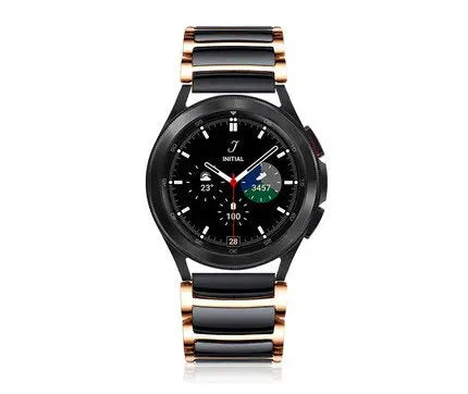 Pinnacle Custom Ceramic Steel Smartwatch Band 22mm 20mm - Pinnacle Luxuries