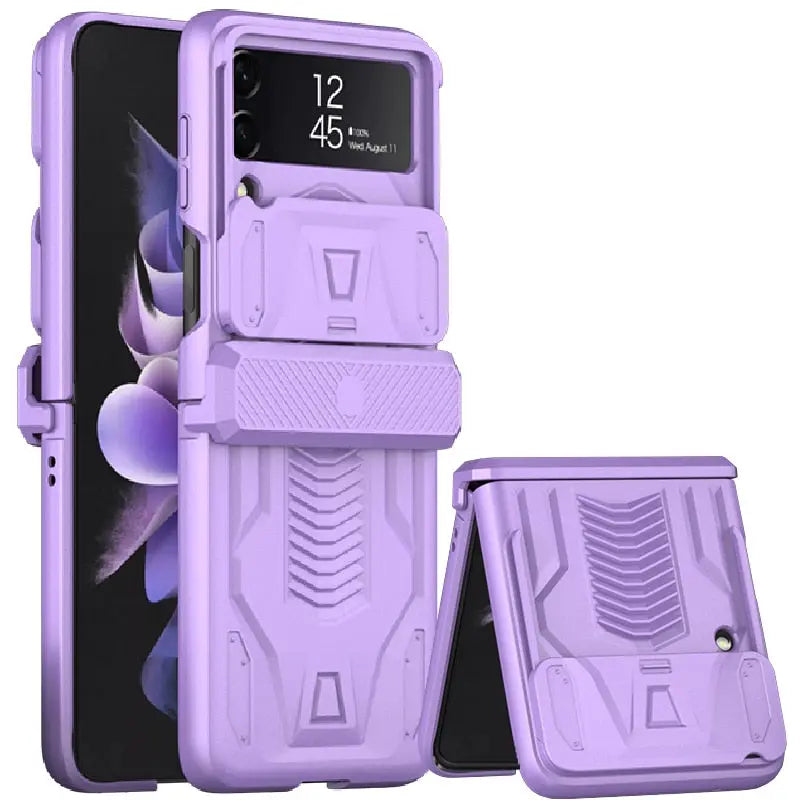 Stealth Rhino Armor Case For Samsung Galaxy Z Flip 3 Flip 4 - Pinnacle Luxuries