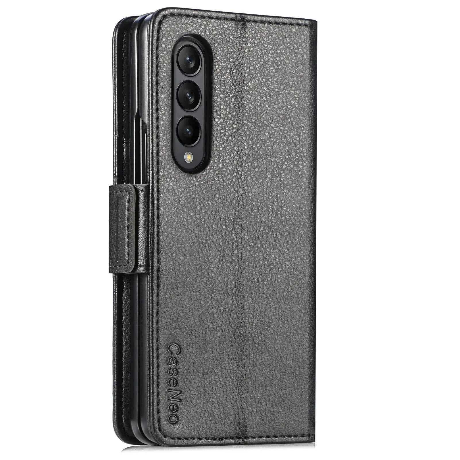 Premium Patterned Leather Case For Samsung Galaxy Z Fold 4 Fold 3 - Pinnacle Luxuries