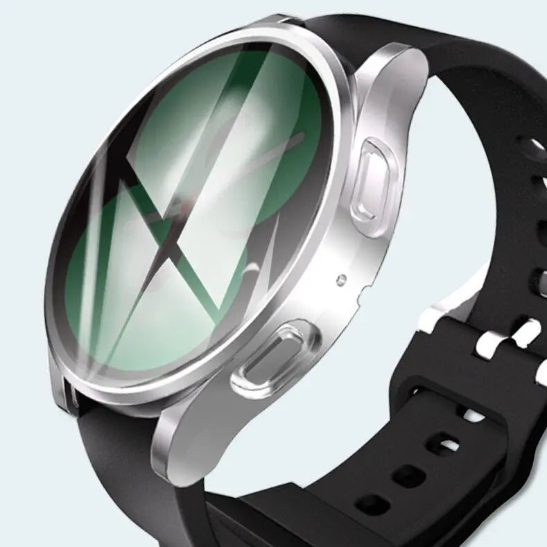 Tempered Glass Screen Protector Case Bezel For Samsung Galaxy Watch 5 40mm 44mm - Pinnacle Luxuries