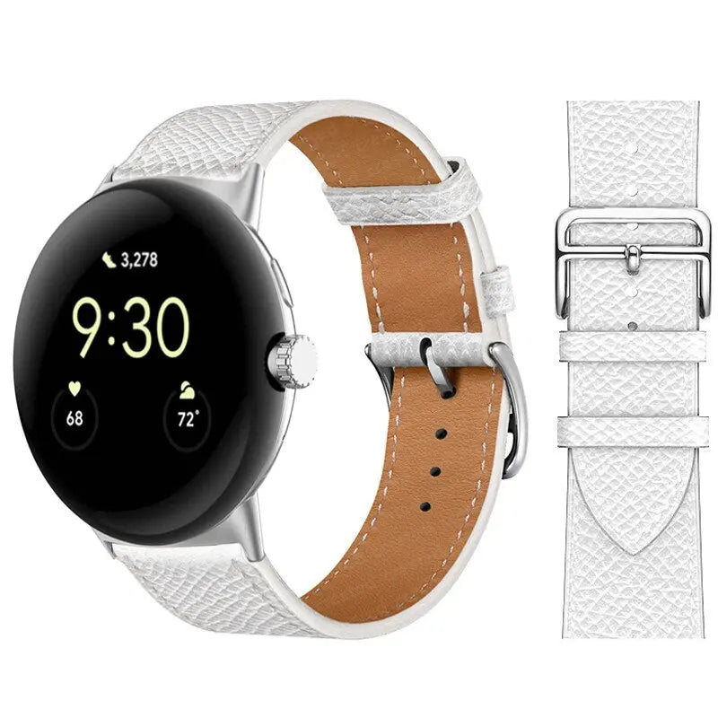 Pinnacle Premium Leather Band For Pixel Watch - Pinnacle Luxuries