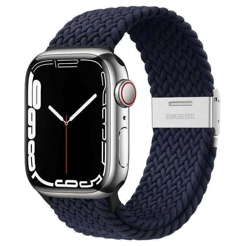 Nylon Braided Loop Band For Apple Watch - Pinnacle Luxuries