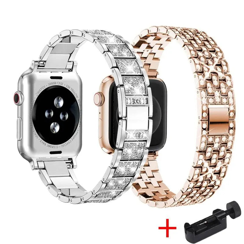 Diva Collection Pair Of Bands For Apple Watch - Pinnacle Luxuries