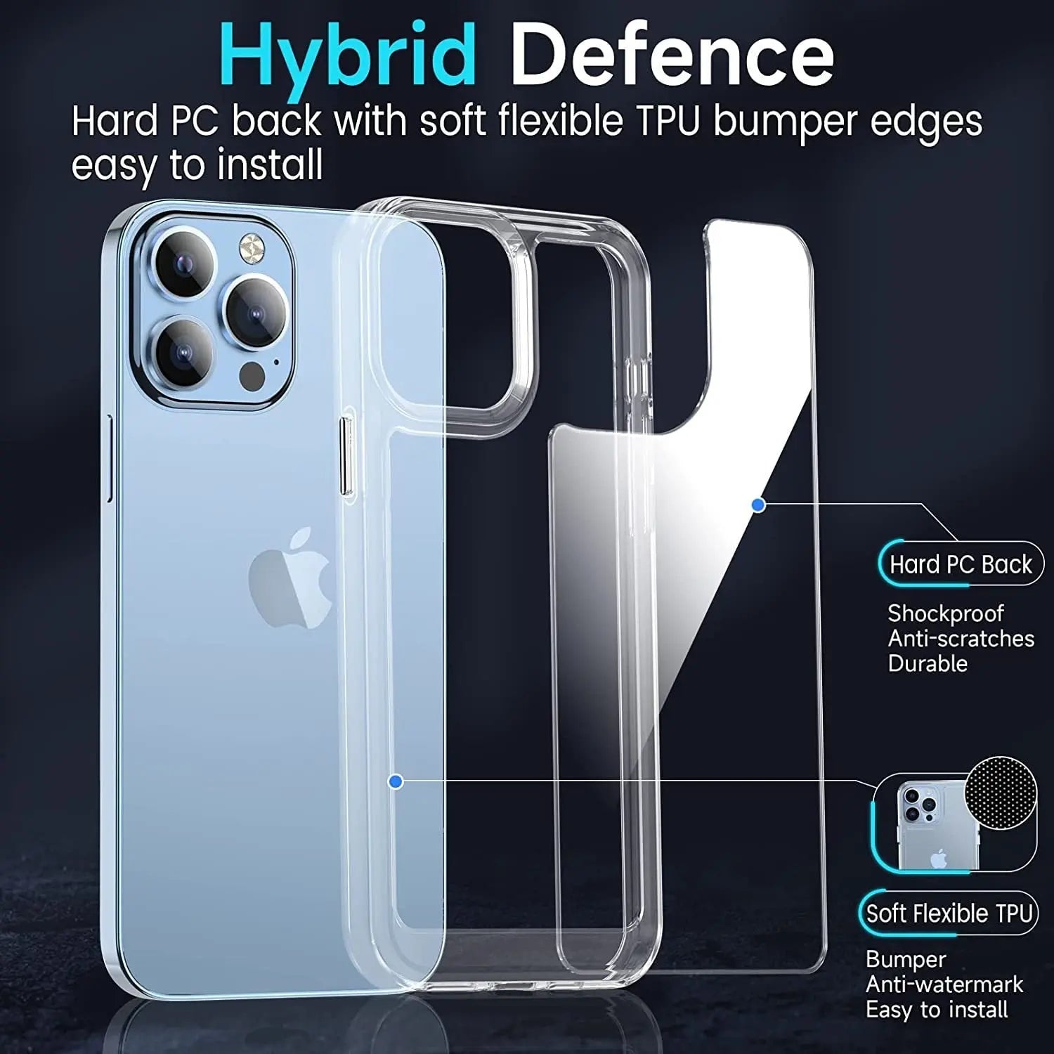 360 Pinnacle Built In Tempered Glass Case For iPhone 14 Pro Max - Pinnacle Luxuries