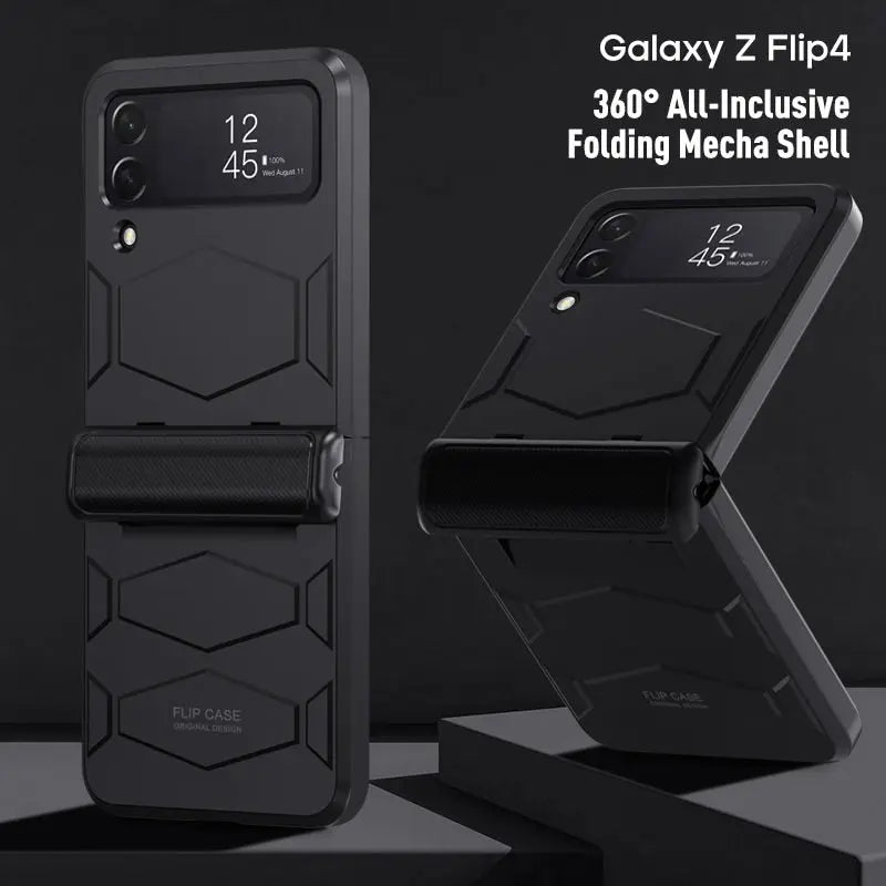 Pinnacle Cobra Metal Hinge Case For Samsung Galaxy Z Flip 4 - Pinnacle Luxuries