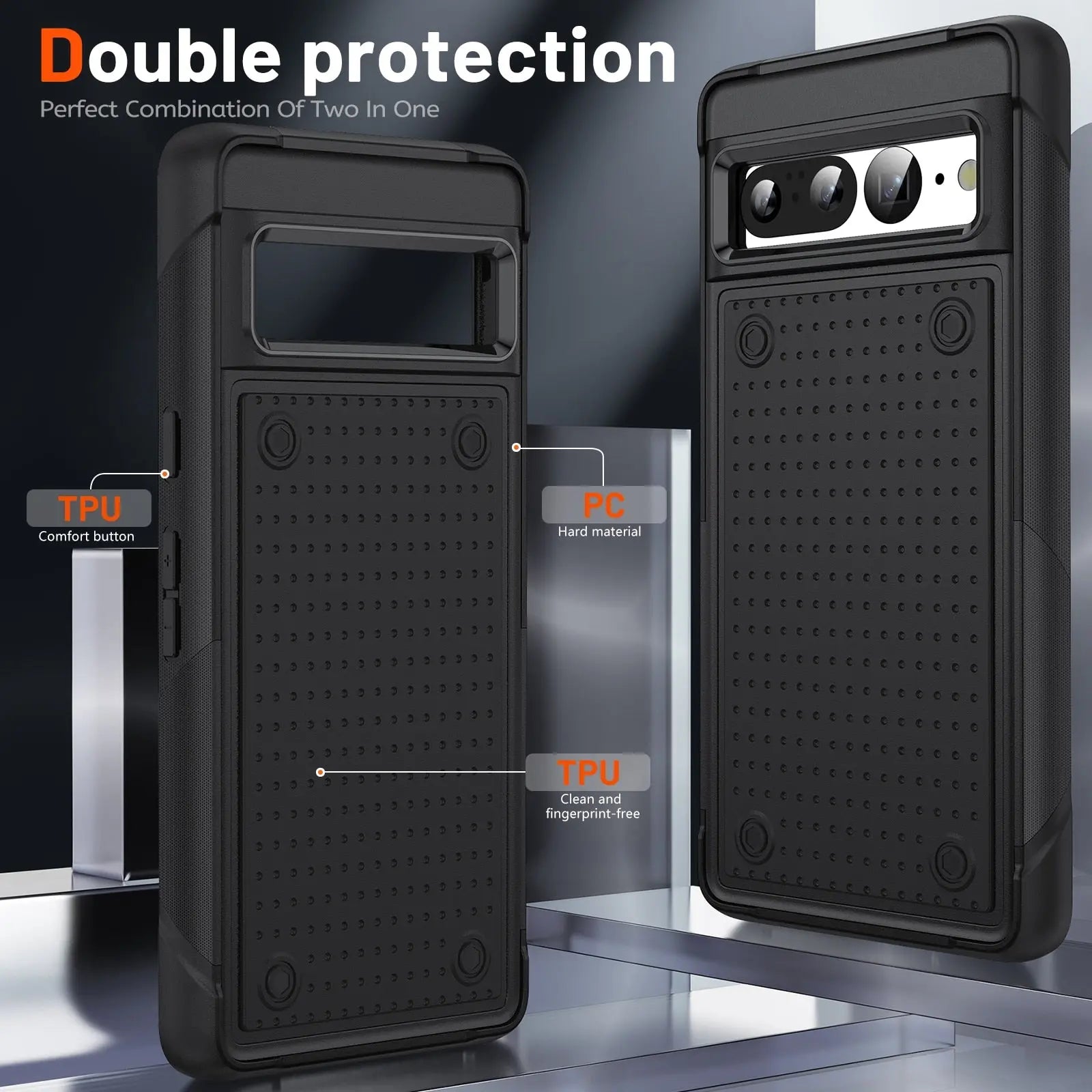 DefenderShieldX Pixel 7 Military-Grade Shockproof Phone Case - Pinnacle Luxuries