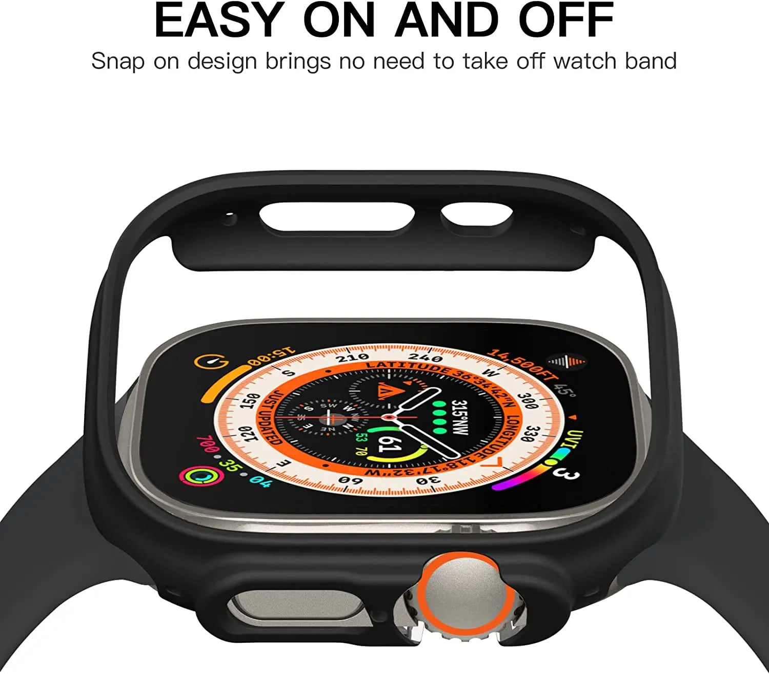 Pinnacle Military Grade Steel Band Bumper Case Combo For Apple Watch - Pinnacle Luxuries