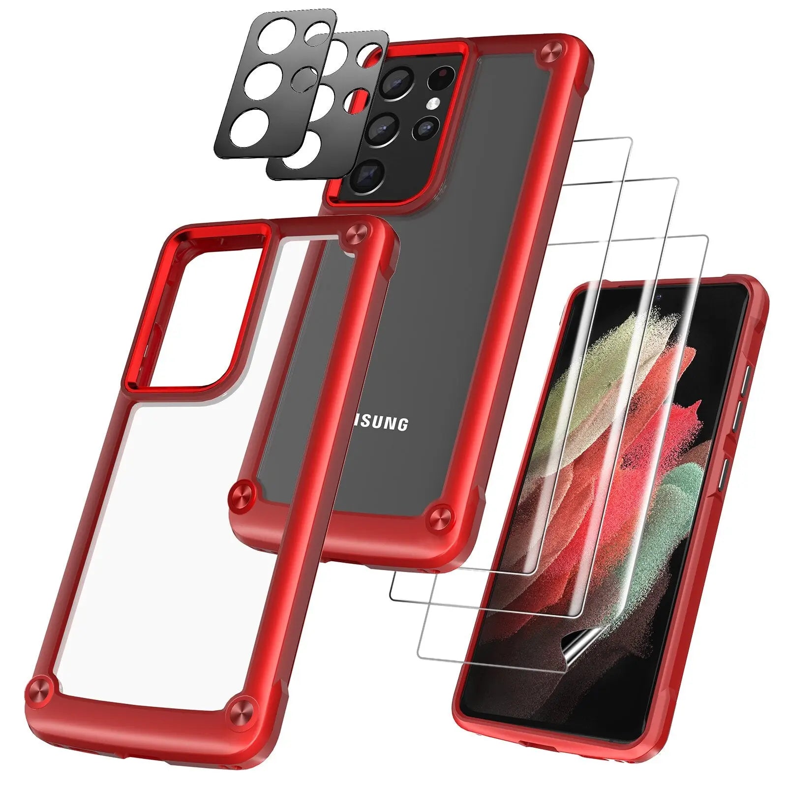 Pinnacle 6-in-1 Case Protection For Samsung Galaxy - Pinnacle Luxuries