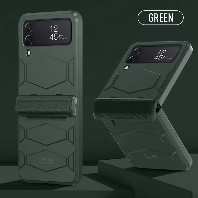 Pinnacle Cobra Metal Hinge Case For Samsung Galaxy Z Flip 4 - Pinnacle Luxuries