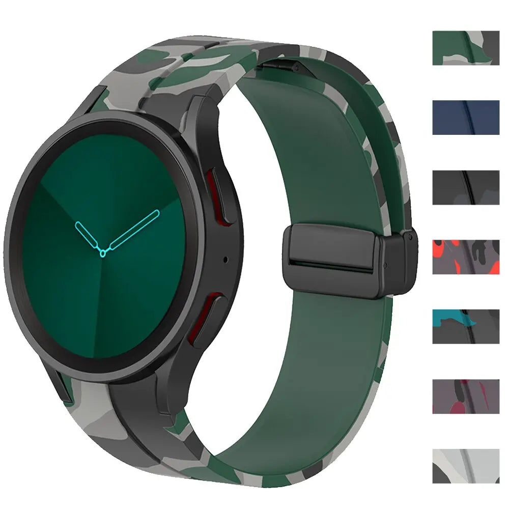 CamoBlend: Custom Edition Camouflage Band for Samsung Galaxy Watch 4 & 5 Pinnacle Luxuries