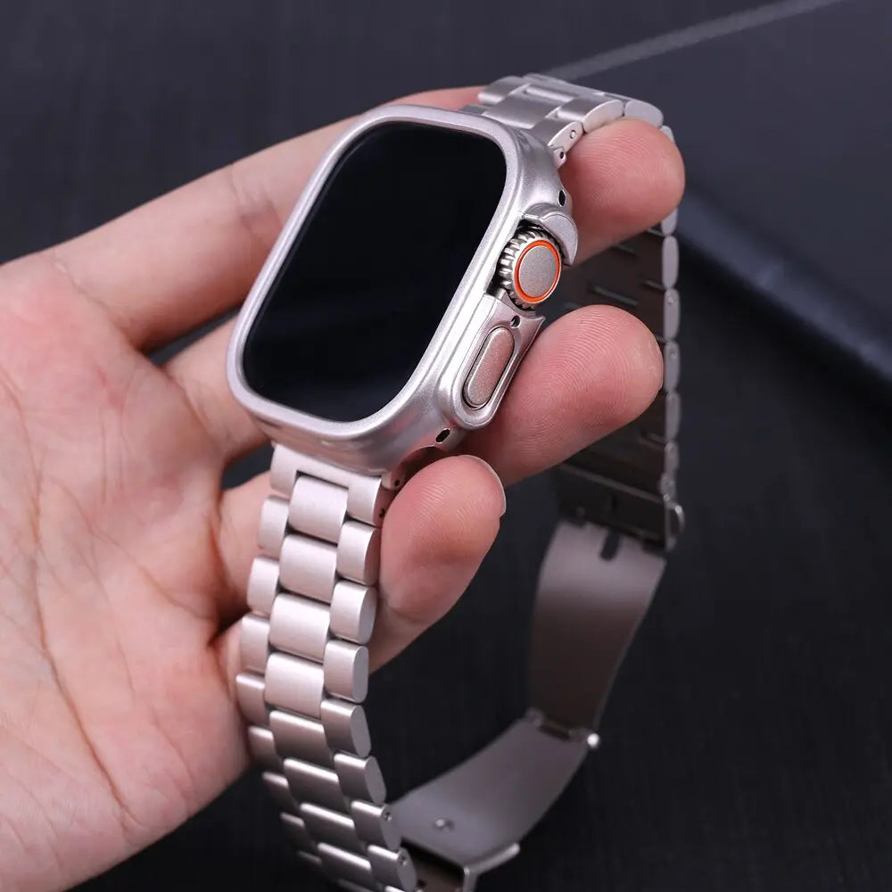 Pinnacle Premium Stainless Steel Band And Case For Apple Watch - Pinnacle Luxuries