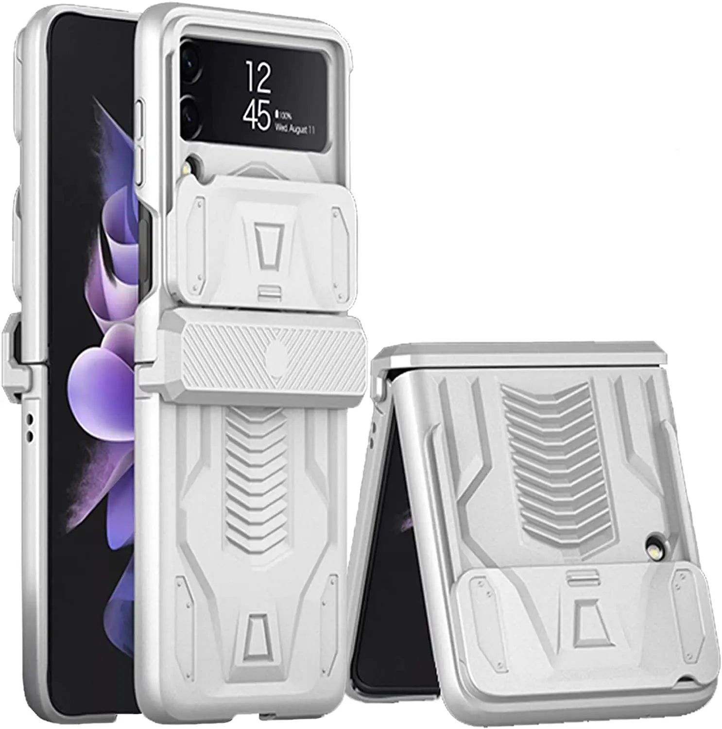 Stealth Rhino Armor Case For Samsung Galaxy Z Flip 3 Flip 4 - Pinnacle Luxuries