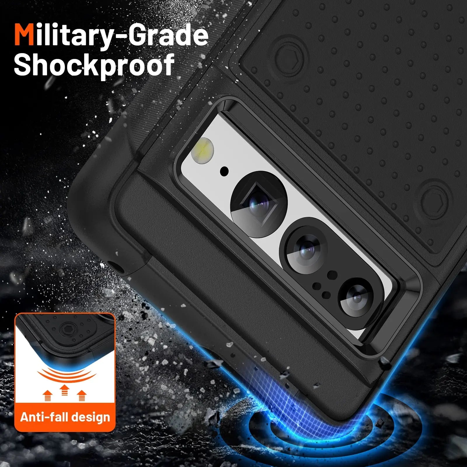 DefenderShieldX Pixel 7 Military-Grade Shockproof Phone Case - Pinnacle Luxuries