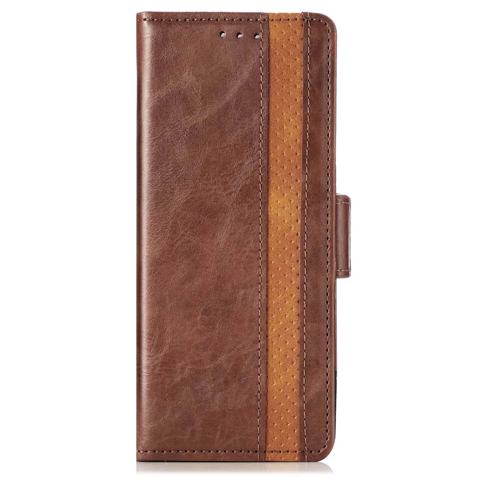 Premium Vintage Leather Wallet Case For Samsung Galaxy Z Fold 4 Fold 3 - Pinnacle Luxuries
