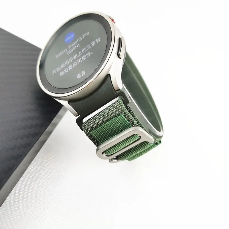 Alpine Loop Strap For Samsung Galaxy Watch 5 Pro 45mm No Gaps Bracelet Correa For Samsung Galaxy 5 4 40mm 44mm/4 Classic 42 46mm - Pinnacle Luxuries