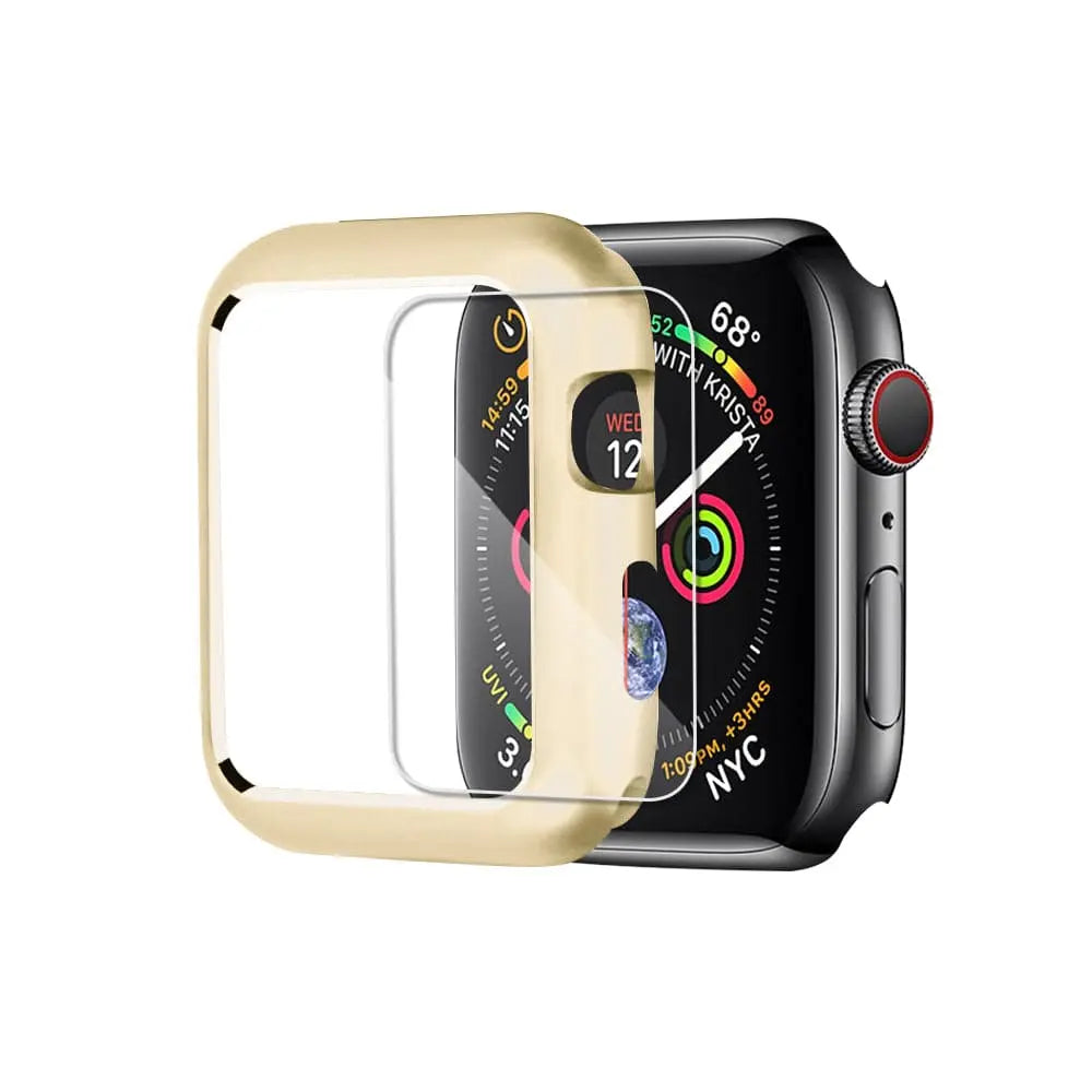 Ultimate Gold Edition Steel Apple Watch Case & Screen Protector - Pinnacle Luxuries